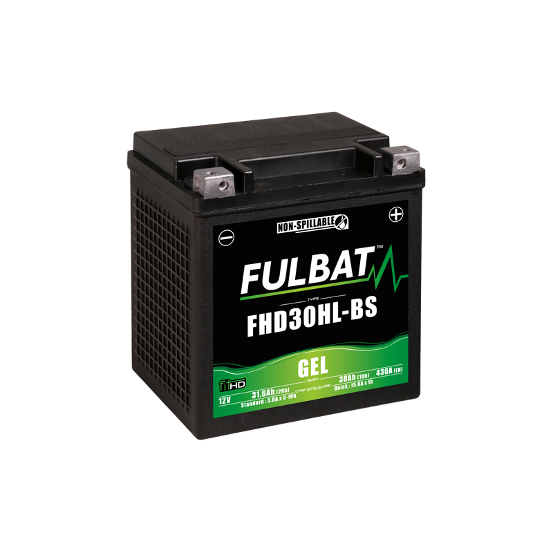 Batterie moto FULBAT FHD20HL-BS - GEL - 12V - 20Ah