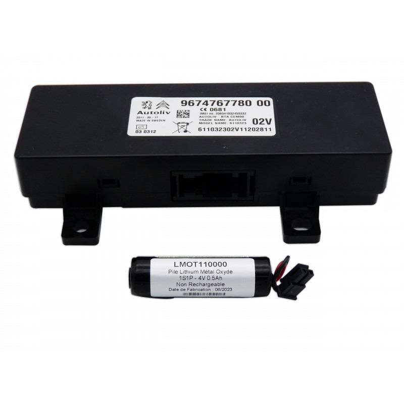Autoliv Peugeot Citroën 967476778000 – Modèle 6110323 - 4.0V 0.5Ah