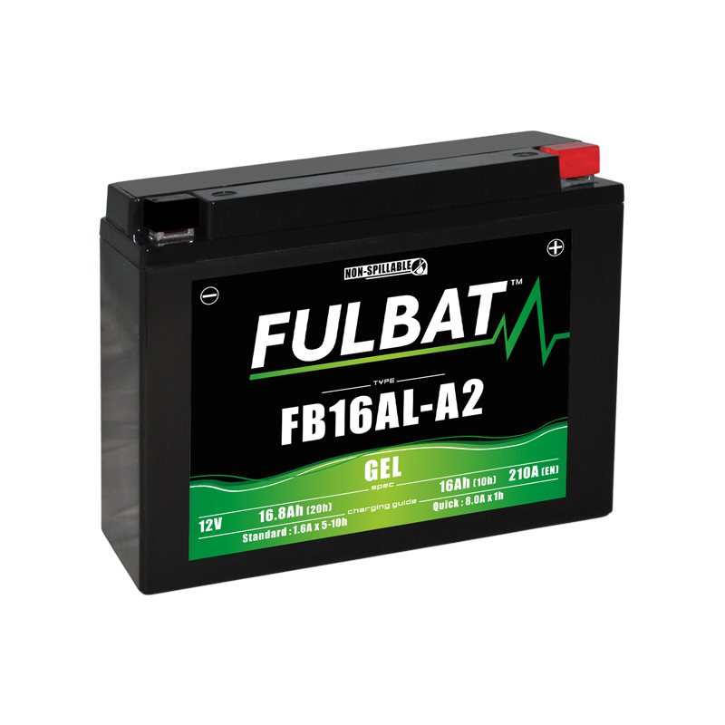 Batterie moto FULBAT FB16AL-A2 - GEL - 12V - 14.7Ah