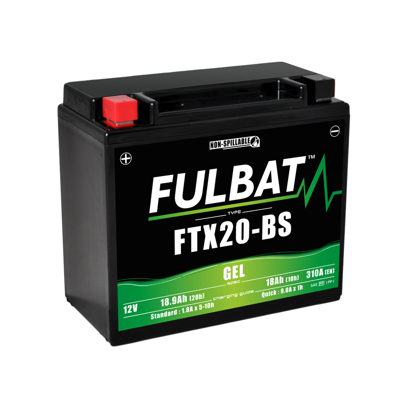 Batterie moto FULBAT FB10L-A2/B2 - GEL - 12V - 11.6Ah