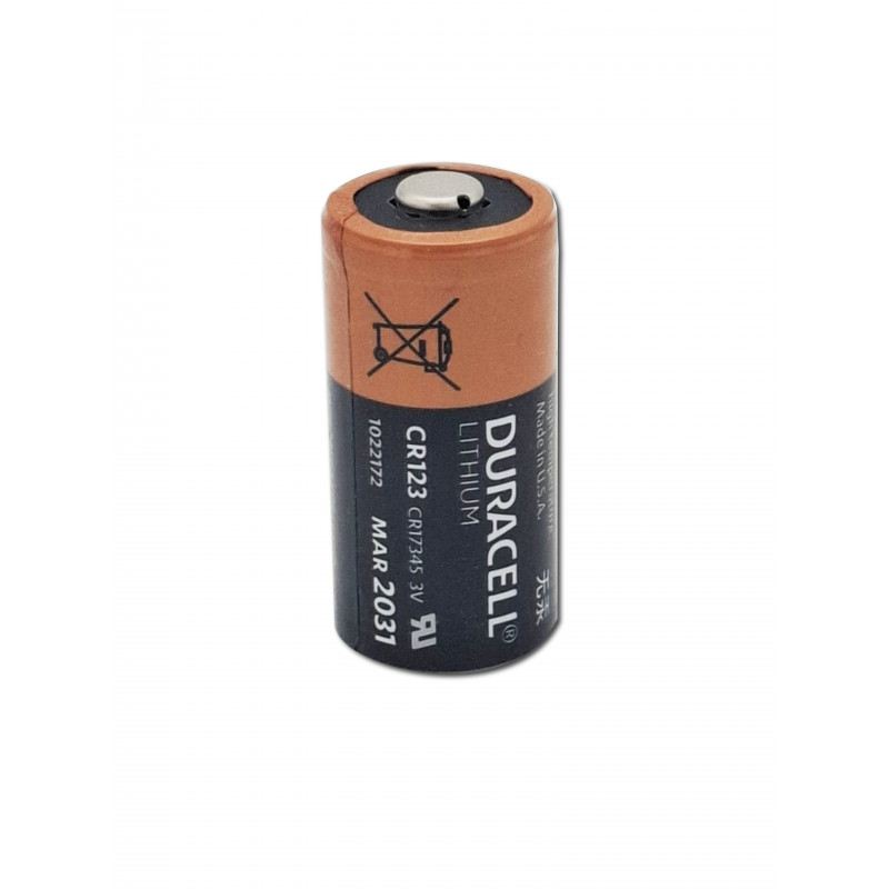Pile Duracell CR123 - Lithium - 3V