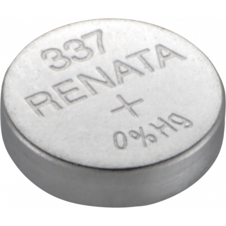 Lot de 10 Cartes de 10 piles - Oxyde d'argent 1,55V SR66SW - Renata - Lot de 100 piles