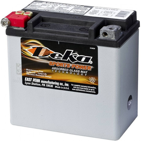 Batterie Moto / Harley-Davidson AGM DEKA ETX14L - 12V – 12Ah