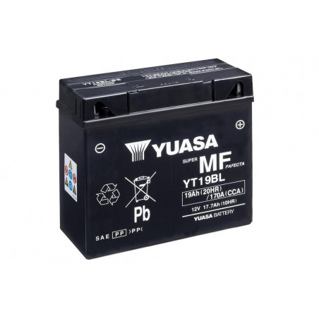 Batterie moto YUASA YT19BL - 12V – 19Ah