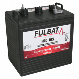 Batterie Deep Cycle Standard 6V 225Ah - FDC105 - Fulbat