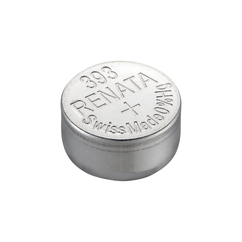 Pile Bouton VARTA 393 - SR48W - SR754W - High impedance - Oxyde d'Argent - 1.55V