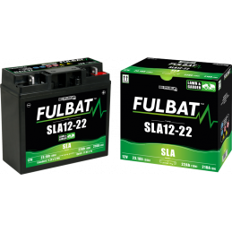 Batterie FULBAT SLA12-22 CA/CA - pour machines de garden - Plomb - 12V - 23.1Ah