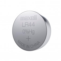 Lot 10 piles bouton MAXELL LR44 - AG13 - LR1154 - Alcaline1.5V 400mAh