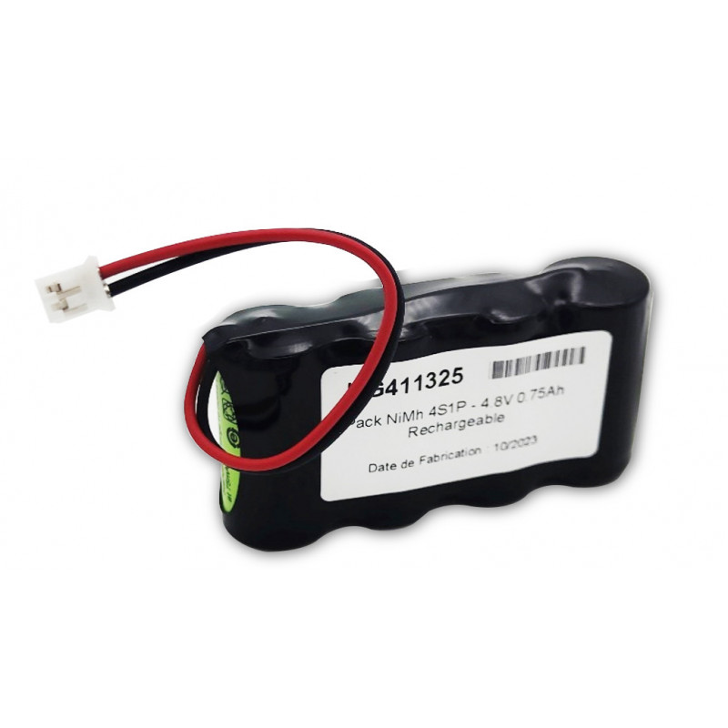Pack batterie NiMh - 4.8V - 750mAh - 2/3 AA Pack batterie NiMh - 4.8V - 750mAh - 2/3 AA