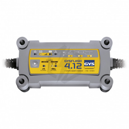 Chargeur Auto/Moto Gys - 12V 4,0Ah - FLASH 4.12