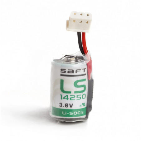 Pile Batterie Alarme TECNOALARM - IR200 - 3.6V - 1200mAh + Connecteur