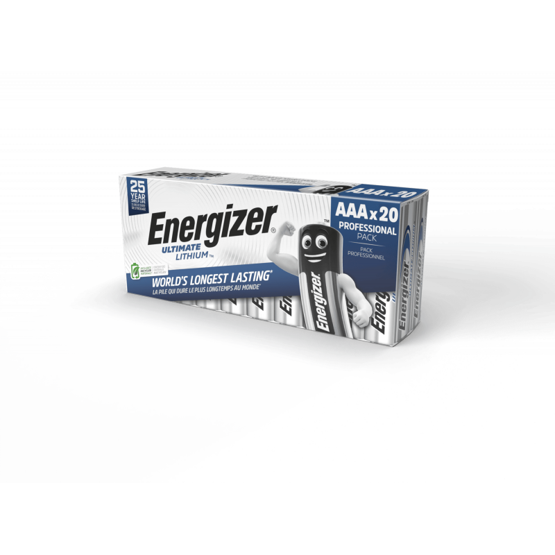 Boite de 2 x 10 Piles ENERGIZER L92 - Format LR03 - AAA - Ultimate - 1.5V