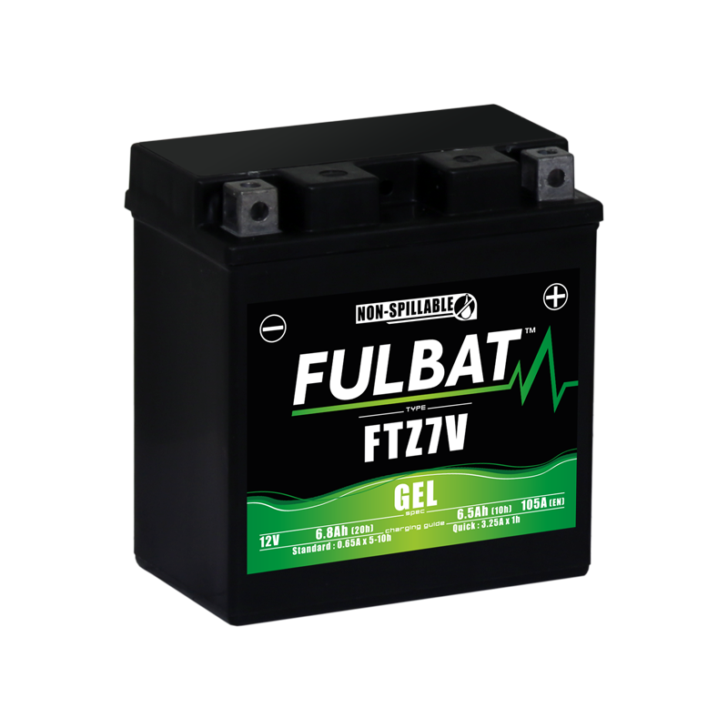Batterie moto FTZ7S FULBAT GEL - 12V - 6.3Ah