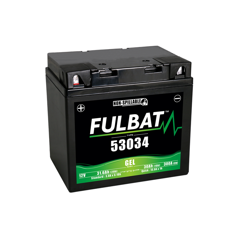 Batterie moto FULBAT 53034 - GEL - 12V - 31.6Ah