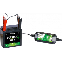Chargeur Auto/Moto Fulbat - 6V/12V 2/4,0Ah - Fulload F4
