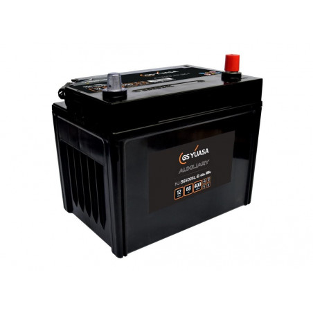 Batterie Auxiliaire Auto 12V 68Ah - 400A HJ-S65D26L-b - + Droite - 259x171x227 - Yuasa