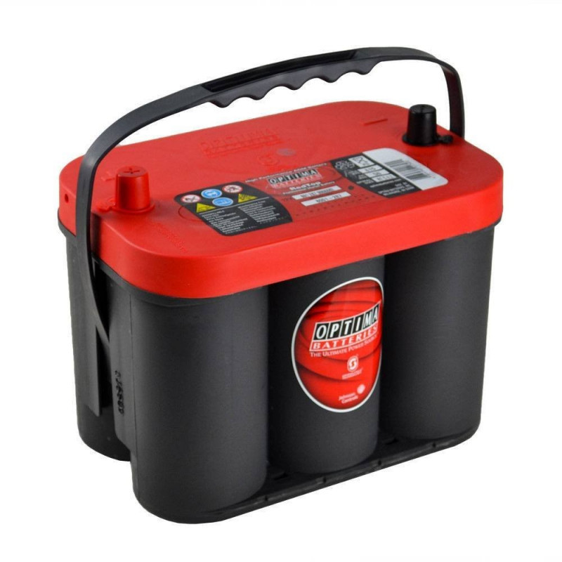 Batterie Optima rouge RTC 4.2 - 12V - 50Ah - 815A - Neuve - En stock