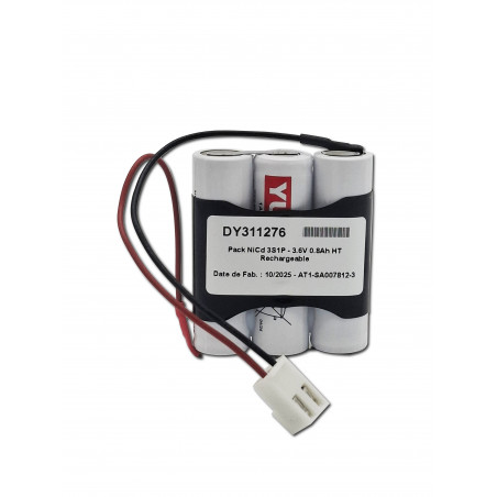 Chrono Pack Batterie BAES NiCd – 3.6V – 0.8Ah + Connecteur - FREAA800F3X1