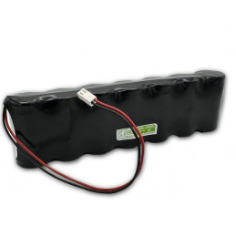 Pack NiCd Yupower C HT - 7S1P - 8,4V 2,5Ah - T1 - Gaine + connecteur