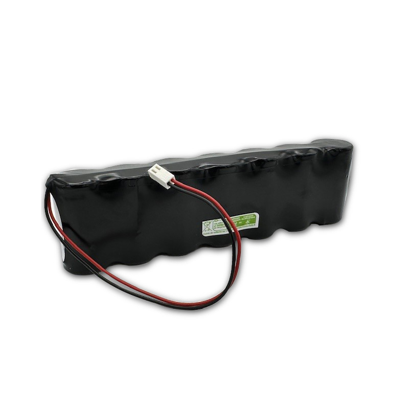 Pack NiCd Yupower C HT - 7S1P - 8,4V 2,5Ah - T1 - Gaine + connecteur