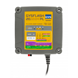 Chargeur PL Gys - 12V/24V 20,0Ah - FLASH 20.12/24