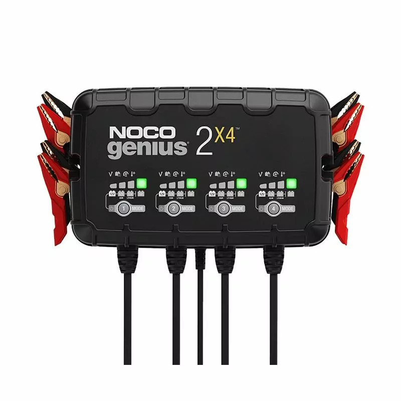 Chargeur Auto/Moto Noco - 6V/12V 8,0Ah - GENIUS 2X4