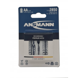 Blister 4 Piles HR06 - AA - ANSMANN - NiMh - 1.5V - 2850mAh