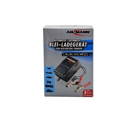 Chargeur ANSMANN Plomb Tension réglable 2V/6V/12V/24V ALCS2-24