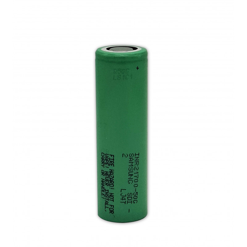 Accu Li-ion 3,6V 5000mAh 35A - INR21700-50S - SAMSUNG - Haute Décharge