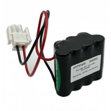 Pack Batterie NiMh - 8.4V - 800mAh - Connecteur - Portes RECORD