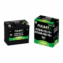 Batterie moto FULBAT FLTX4L/5L - FLTZ5S/6S/7S - LITHIUM-ION - 12V - 2Ah - Modèle Classique - 113 × 70 × 85 mm