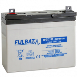Batterie Plomb Cyclage FPG12-31 - 12V - 31Ah - UL94.FR – FULBAT