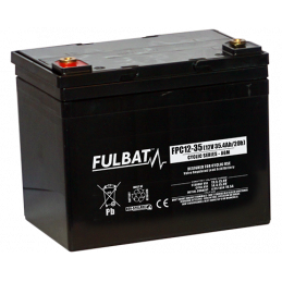 Batterie FULBAT FPC12-35 - Deep Cycle AGM - 12V - 35Ah
