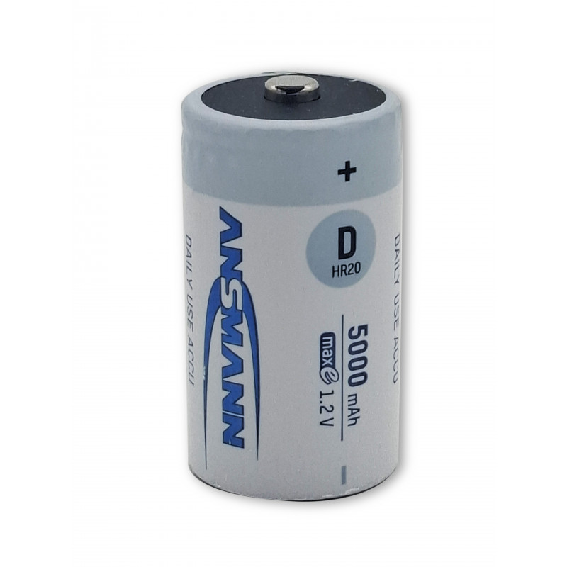 Pile HR20 - D - NiMh ANSMANN - 1.2V - 5000mAh