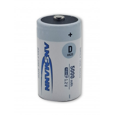 Pile HR20 - D - NiMh ANSMANN - 1.2V - 5000mAh
