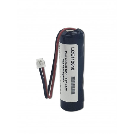 pack lithium eve er14505 1s1p - 3,6v 2,6ah /  + connecteur
