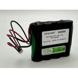 Pack NiMh Yupower AA - 4S1P - 4,8V 2,2Ah - T1 + connecteur