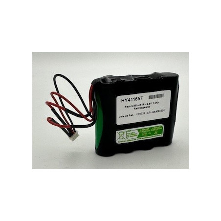 Pack NiMh Yupower AA - 4S1P - 4,8V 2,2Ah - T1 + connecteur