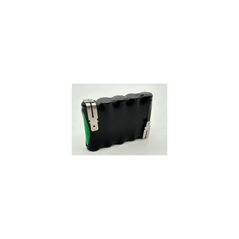 Pack NiMh Yupower AA - 5S1P - 6V 0,8Ah - T1 + Fastons 6,35(+) / 4,8(-)