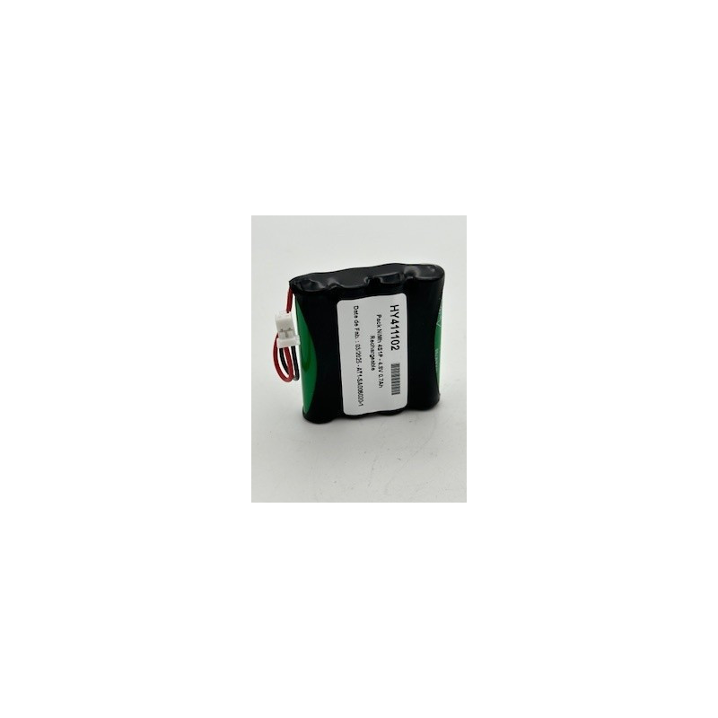 Pack NiMh Yupower AAA - 4S1P - 4,8V 0,7Ah - T1 + connecteur