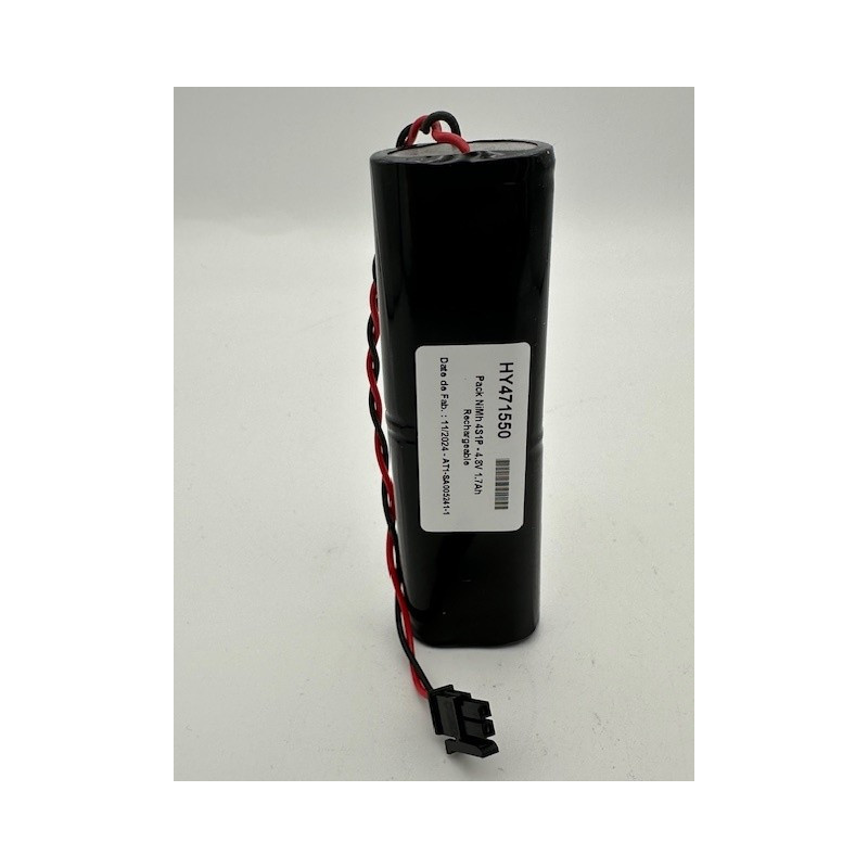 Pack NiMh Yupower AA - 4S1P - 4,8V 1,7Ah - T7 + connecteur
