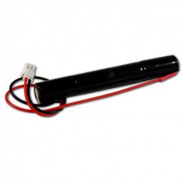 Batterie BAES 4.8V 1.5AH SC T3 BATON + Connecteur pour OVA, S-EVAC