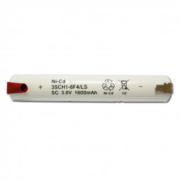 Batterie BAES NiCd – 3,6V – 1,6Ah – SC- 3 VNTCS