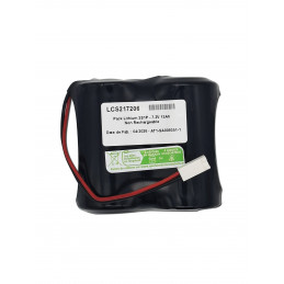 Pack Lithium Saft LSH20 - Compatible WILPA 0125 - D - Spiralée - 2S1P