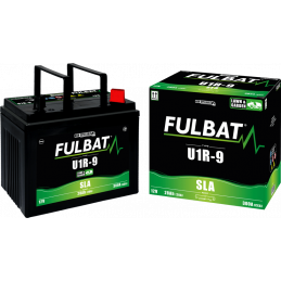 Batterie Demarrage Jardin 12V 28Ah - 300A SLA U1R9 - + Droite Fulbat