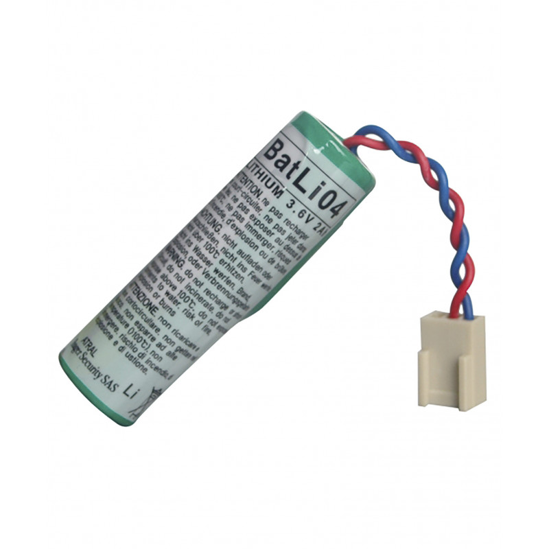 Pile Alarme HAGER BAT23 -Compatible DAITEM/ LOGISTY BATLI23 - BATMP