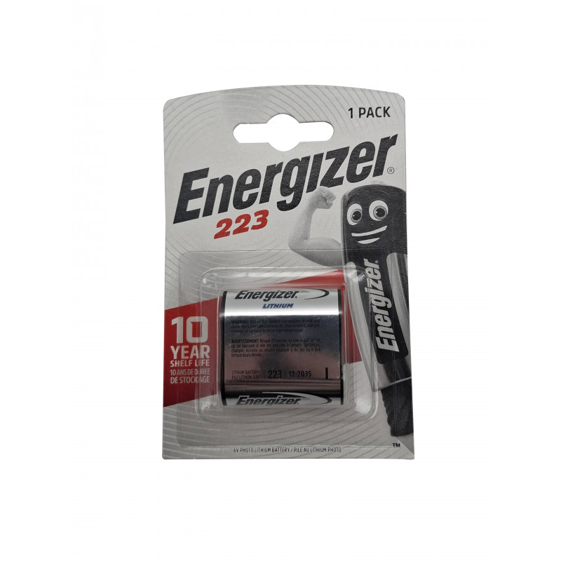 Pile ENERGIZER CR-P2 - CRP2 Power photo - CR2P - DL223A pour robinet