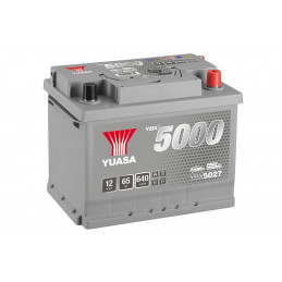 Batterie auto Yuasa YBX5027 - 12V - 65Ah - 640A - + Droite