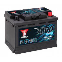 Batterie démarrage auto - 12V - 50Ah - YBX7012 - + Dr- 207x175x190mm -
