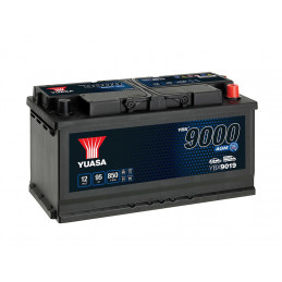 Batterie auto Yuasa YBX9019 - 12V - 95Ah - 850A + Droite